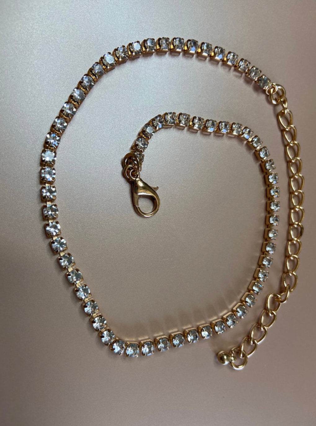 Diamond studded Choker